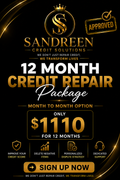 12 Month Credit Package ✨