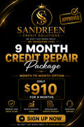 9 Month Credit Package
