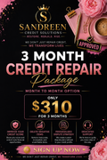 3 Month Credit Package ✨