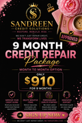 9 Month Credit Package ✨