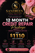 12 Month Credit Package ✨